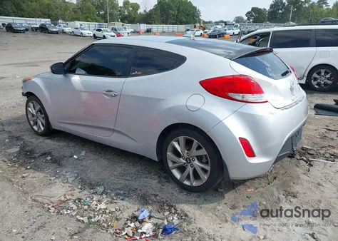 2016 Hyundai Veloster из США, поврежденный, VIN KMHTC6AD4GU275698